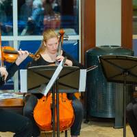 Musicians playing at Friends of Alten 2018
